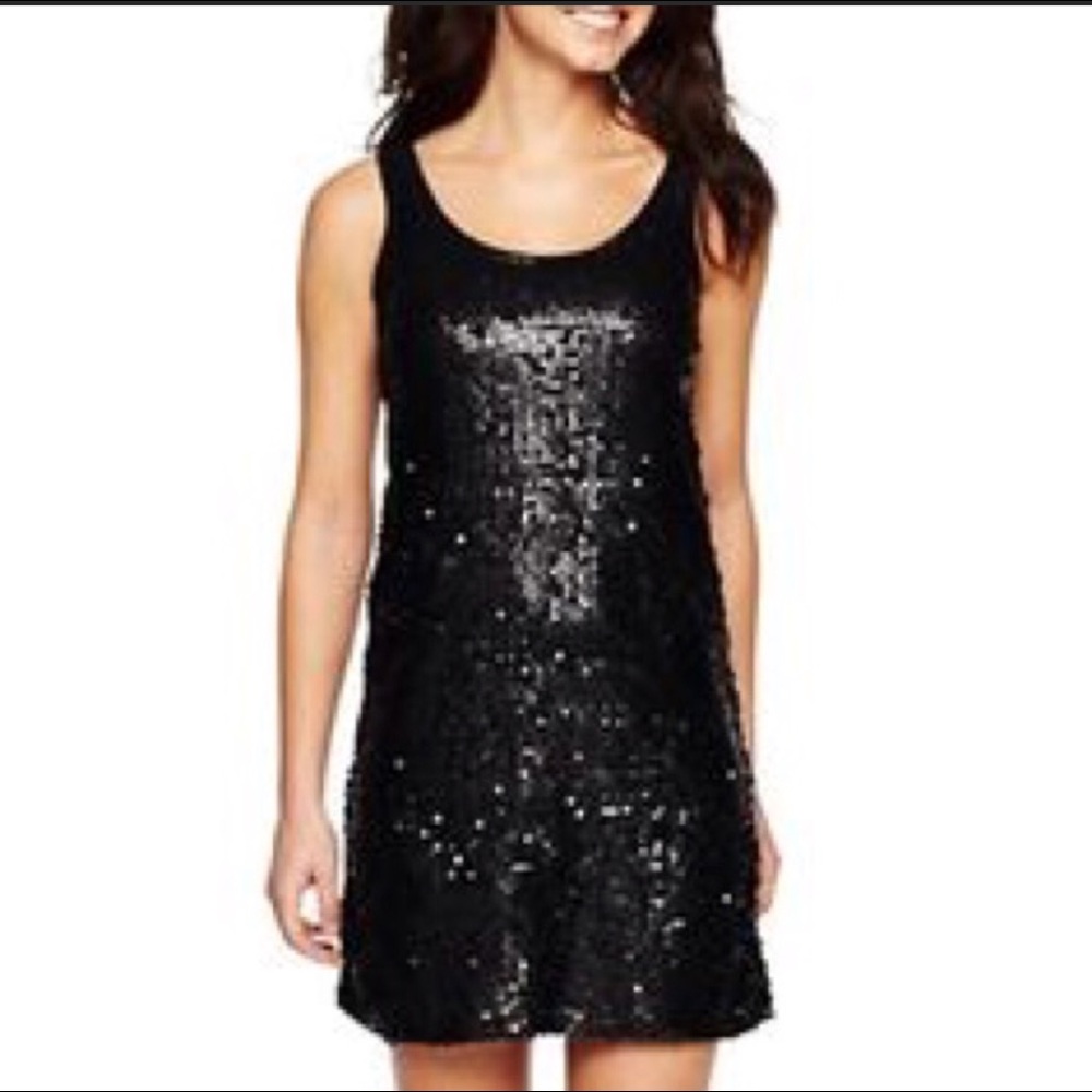 EUC cute sequined tank / cocktail dress
